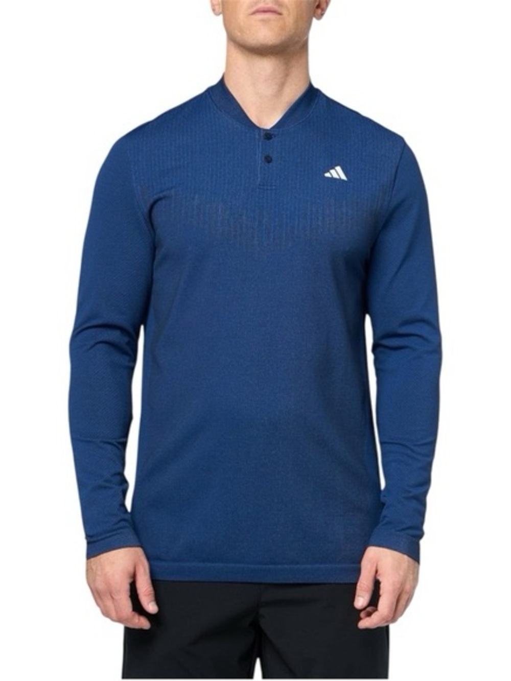 Adidas Mens Ultimate365 Tour Primeknit Long Sleeve Polo